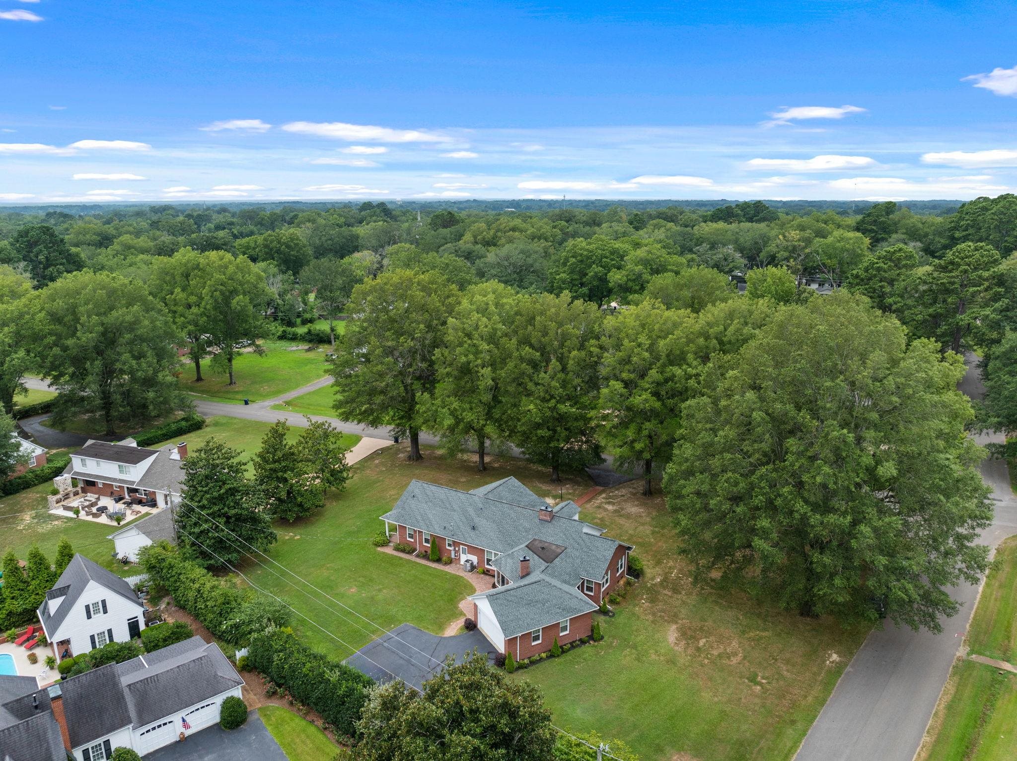 1906 Willow Road Corinth, MS 38834 - Photo 33 of 40 an aerial view of a house with a yard