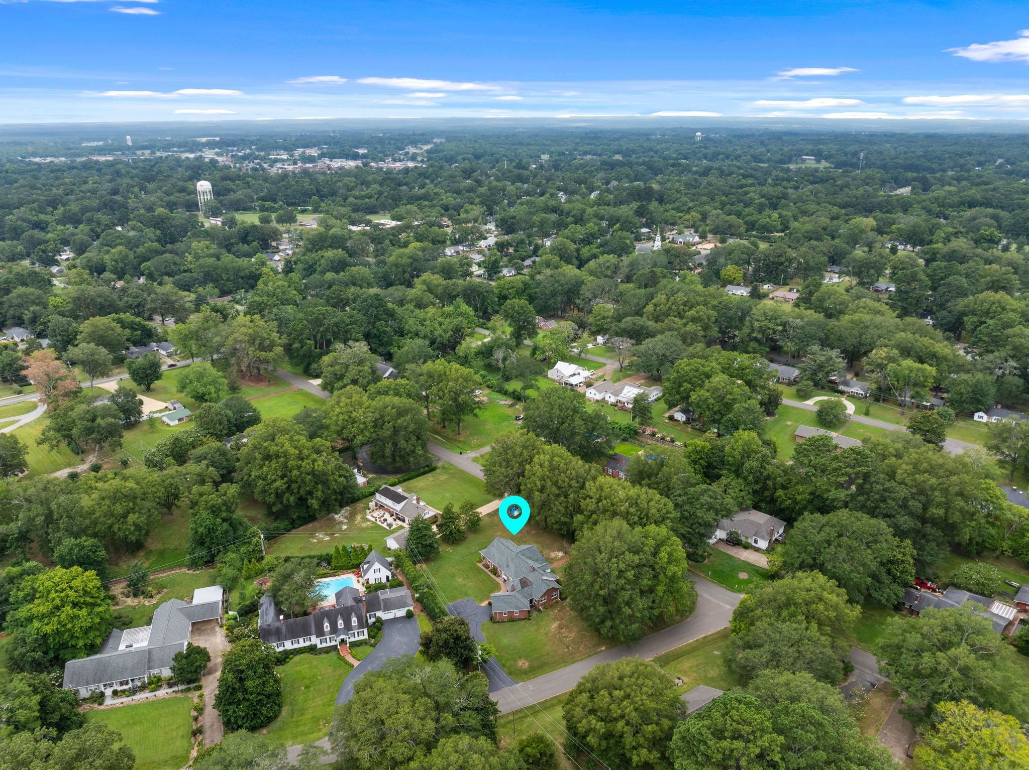 1906 Willow Road Corinth, MS 38834 - Photo 35 of 40 an aerial view of residential houses with city view