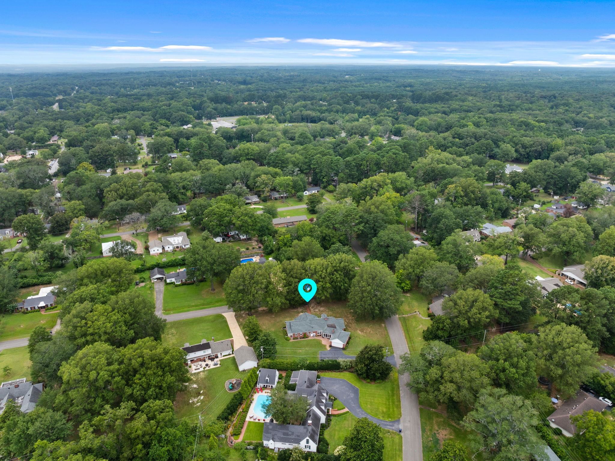 1906 Willow Road Corinth, MS 38834 - Photo 36 of 40 an aerial view of city and green space