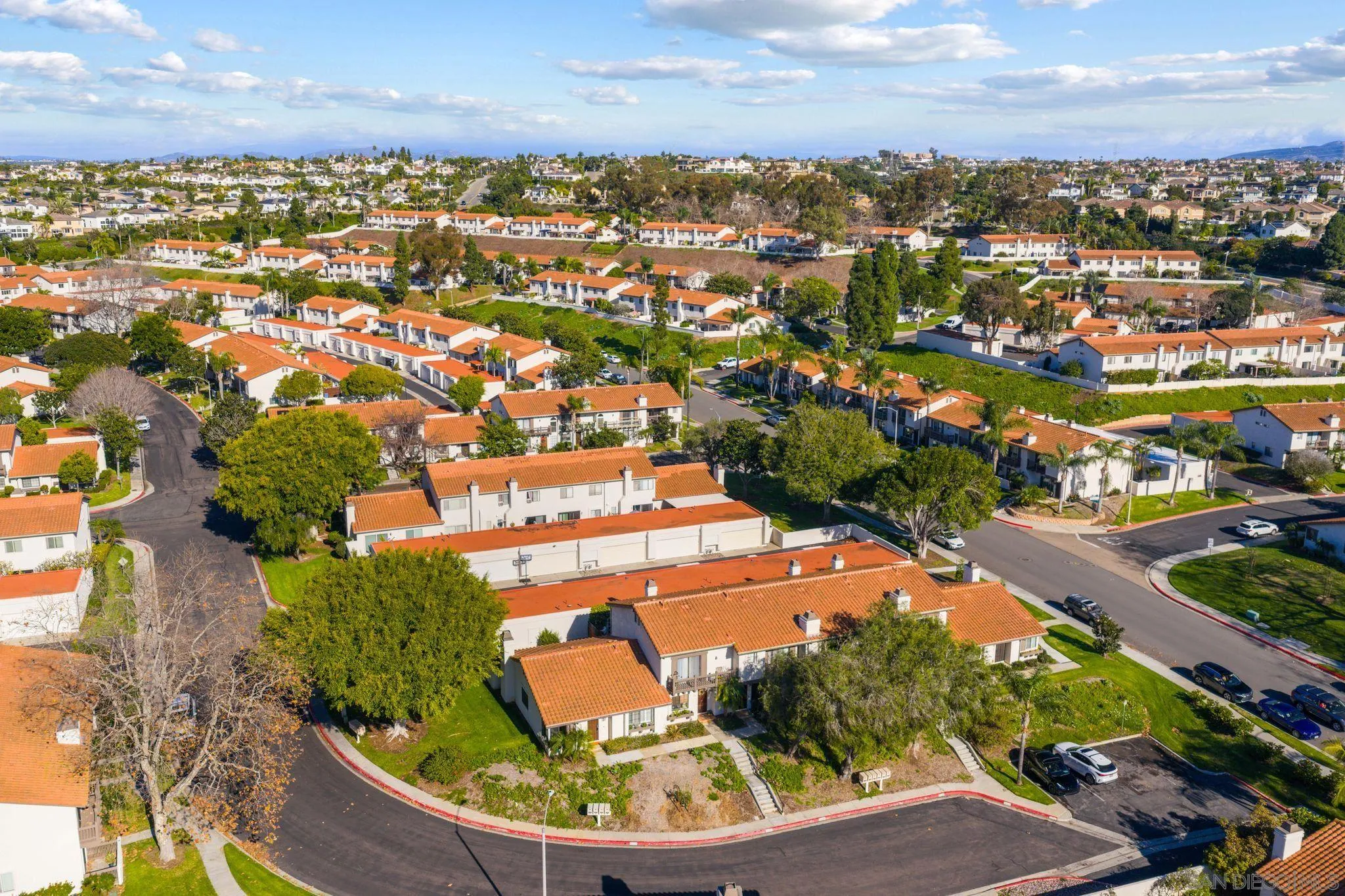 6922 Pear Tree Drive Carlsbad, CA 92011 - Photo 29 of 44 an aerial view of residential houses with outdoor space