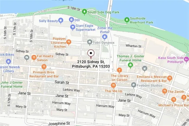 $330,000 | 2120 Sidney Street, Pittsburgh, PA 15203