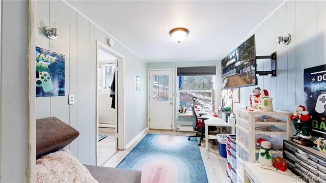 a view of kids room with toys