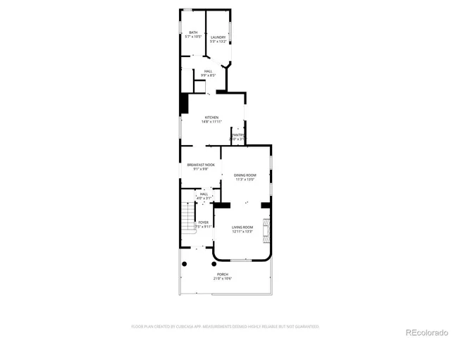 a picture of floor plan