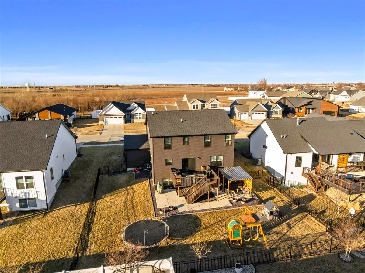 2625 Shale Road Normal, IL 61761 - Photo 9 of 60 an aerial view of a house with swimming pool and outdoor space