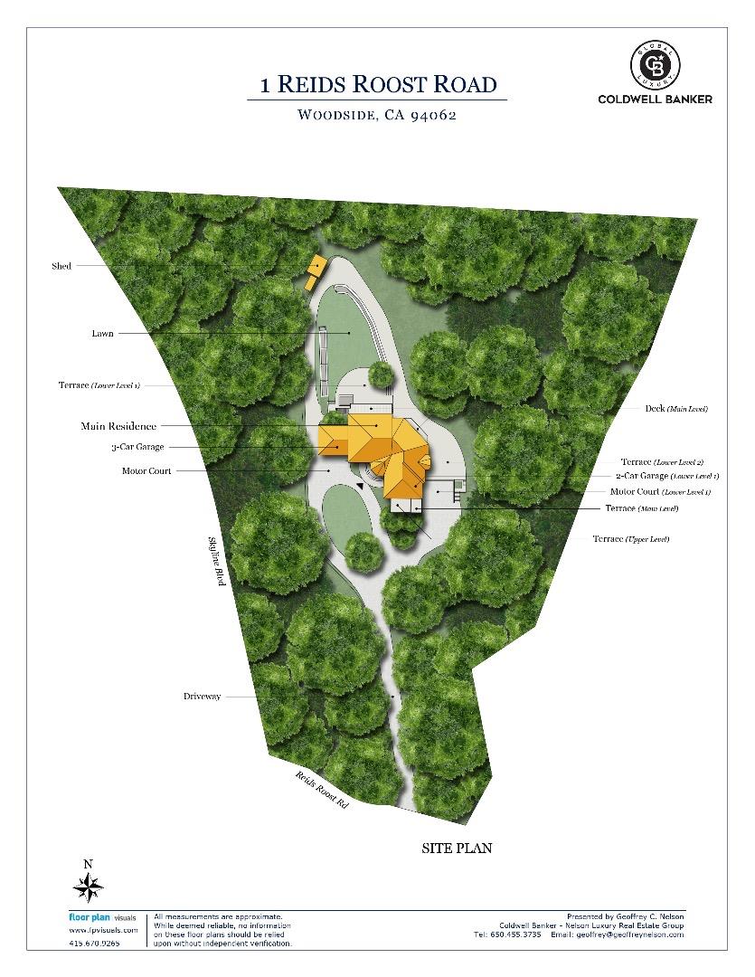 1 Reids Roost Road Woodside, CA 94062 - Photo 24 of 24 a picture of a outdoor space