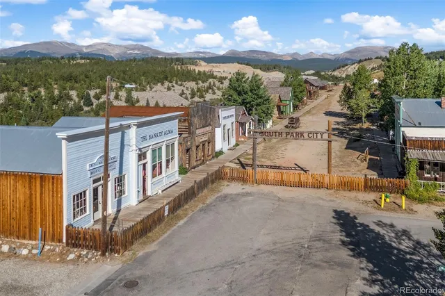 a view of a city with tall buildings