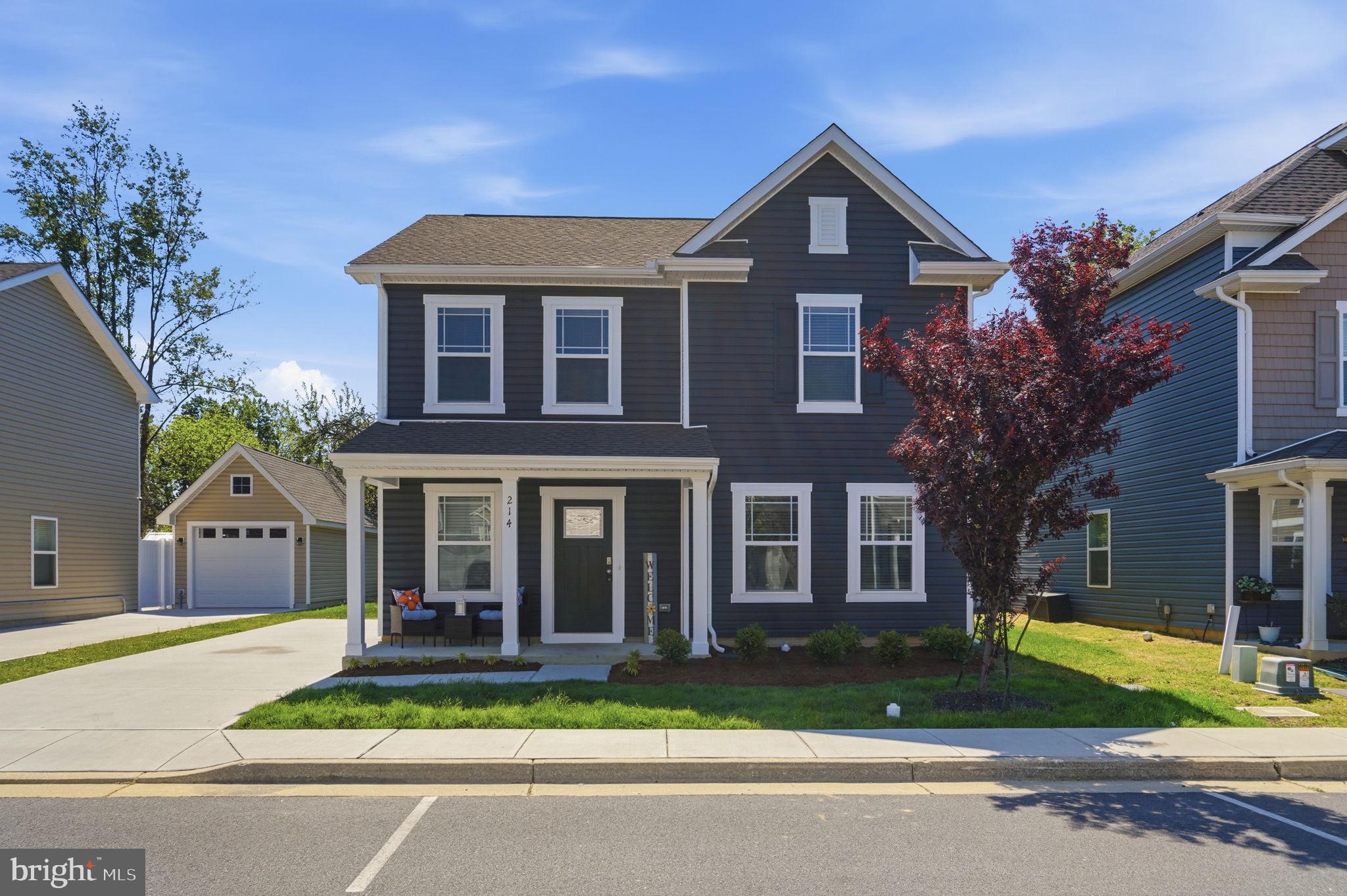 Charming modern home with curb appeal.