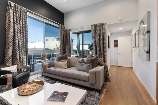 a bed room with a bed and a couch