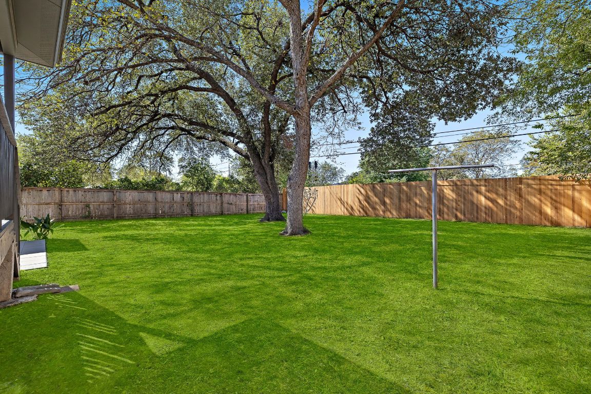 8102 Burrell Drive Austin, TX 78757 - Photo 28 of 31 a view of yard with green space