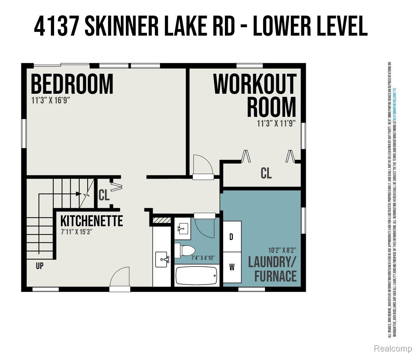 4137 Skinner Lake Road Lapeer, MI 48446 - Photo 27 of 41 Lower Level.jpg