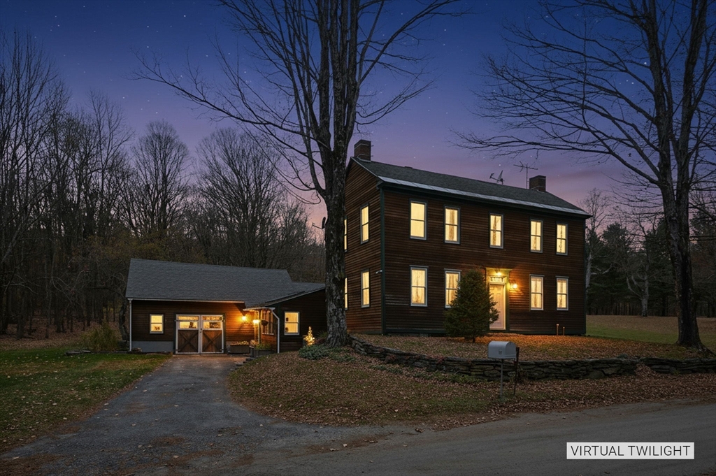 10 Maple Street Plainfield, MA 01070 - Photo 42 of 42 a front view of a house