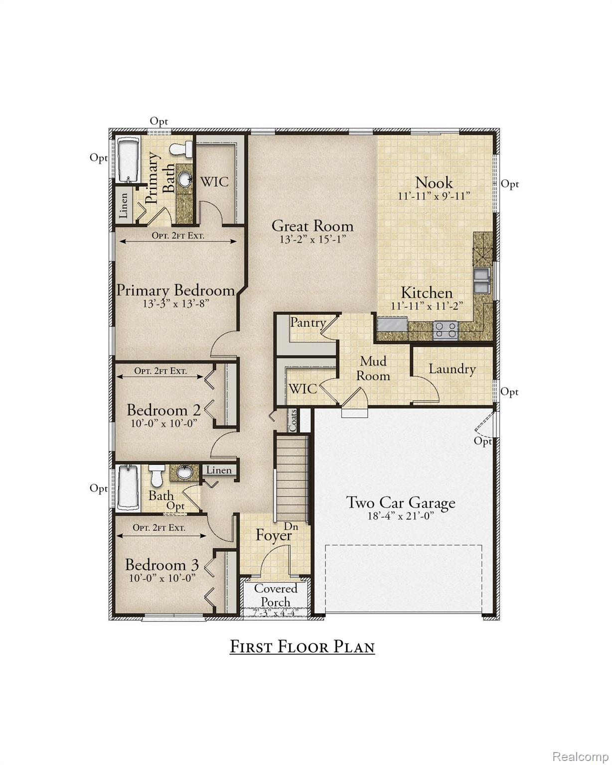 7884 Willis Road Ypsilanti, MI 48197 - Photo 19 of 19 Basic floor plan