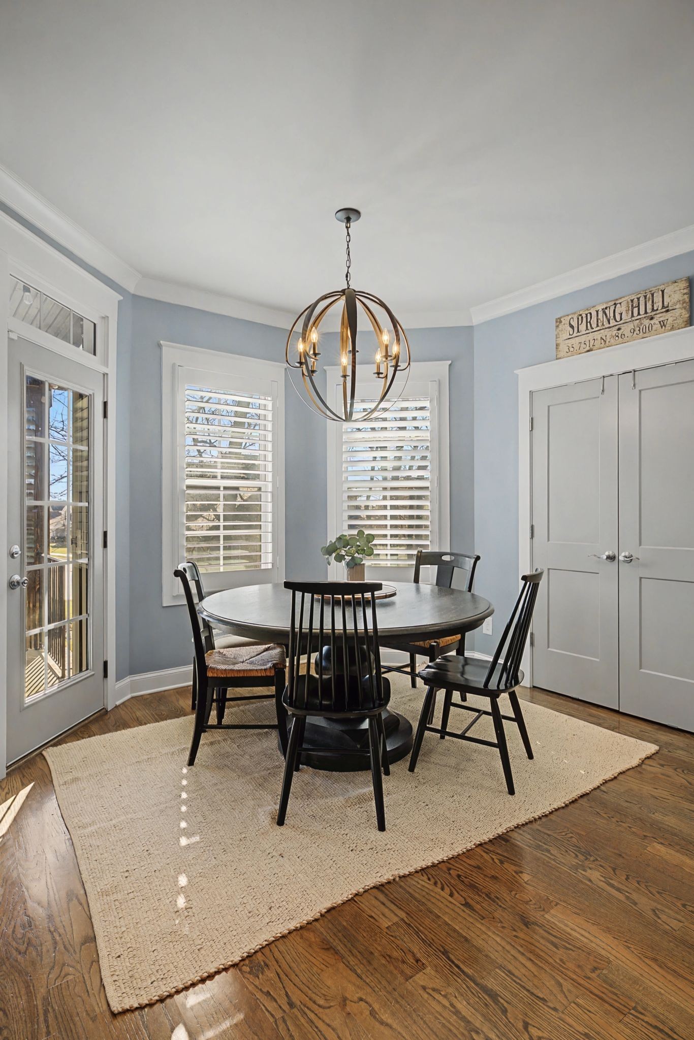 2965 Stewart Campbell Pointe Spring Hill, TN 37174 - Photo 16 of 48 a dining room with furniture window and wooden floor