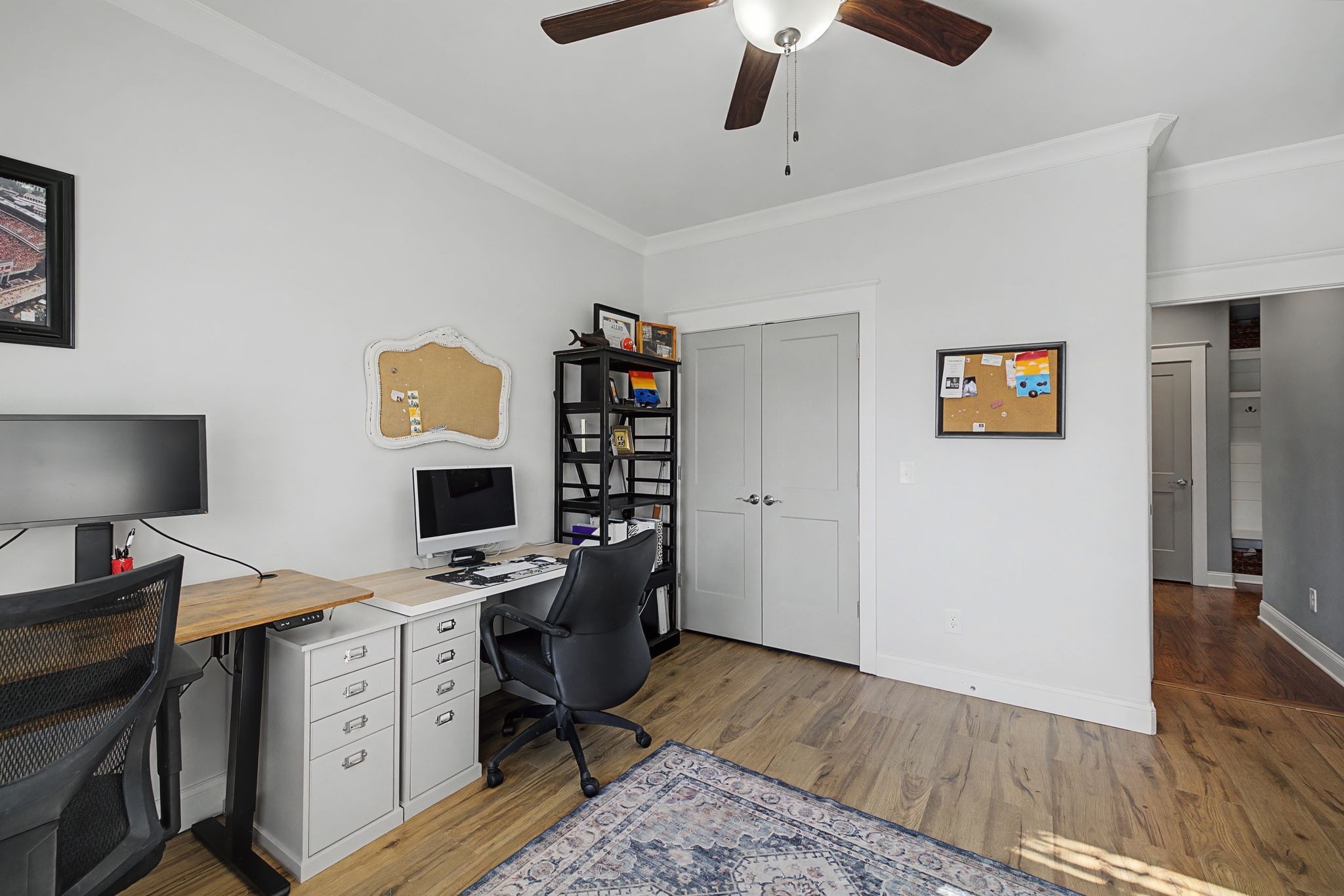 2965 Stewart Campbell Pointe Spring Hill, TN 37174 - Photo 25 of 48 a workspace with furniture and wooden floor