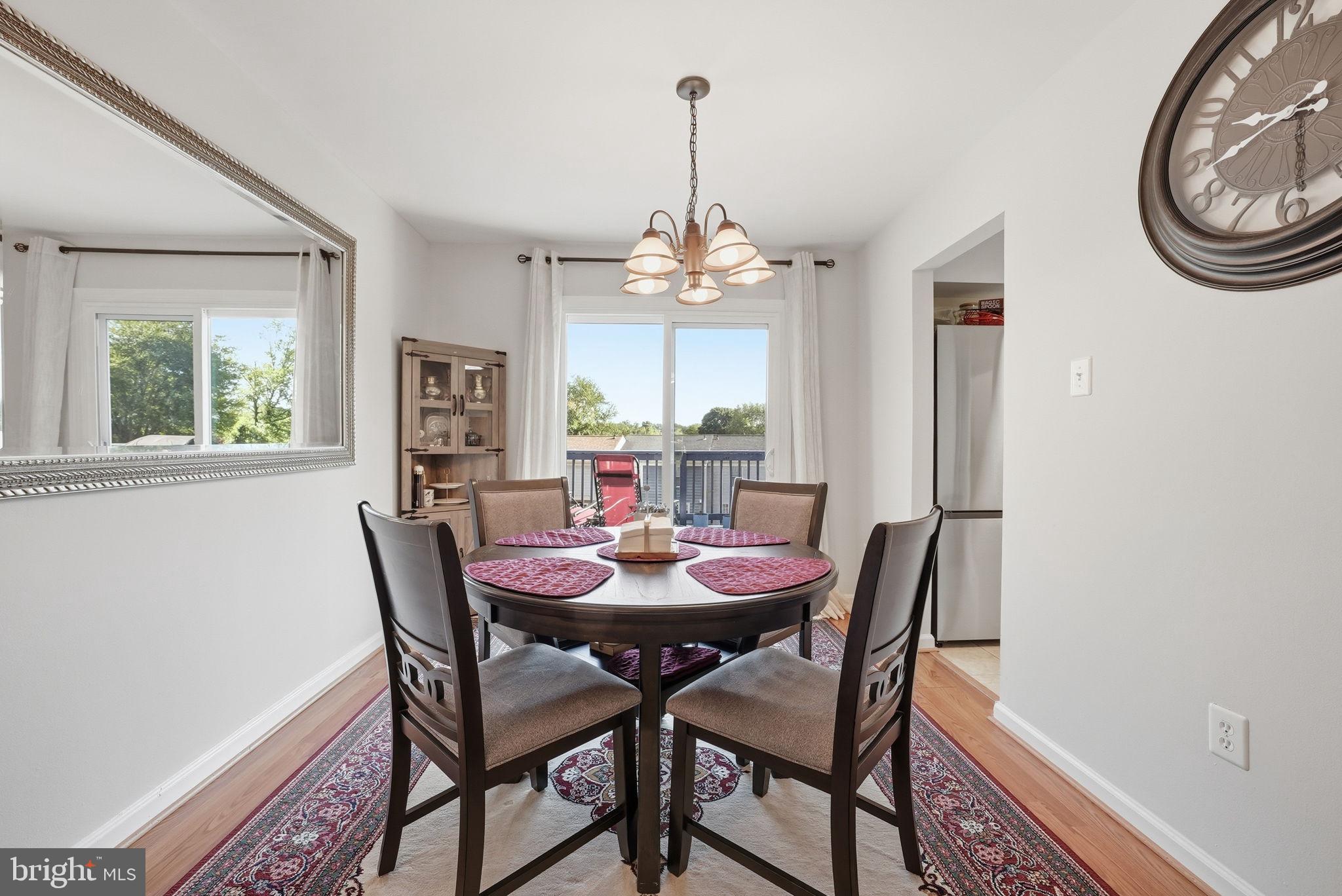 9236 Labelle Lane Gaithersburg, MD 20879 - Photo 7 of 33 Bright dining space with scenic views.