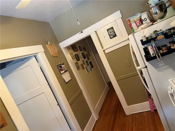 a view of car in garage