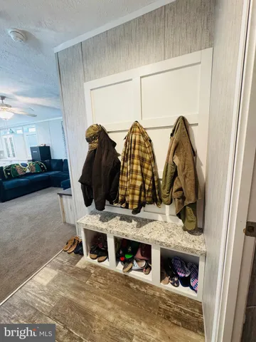 a view of entryway and hall