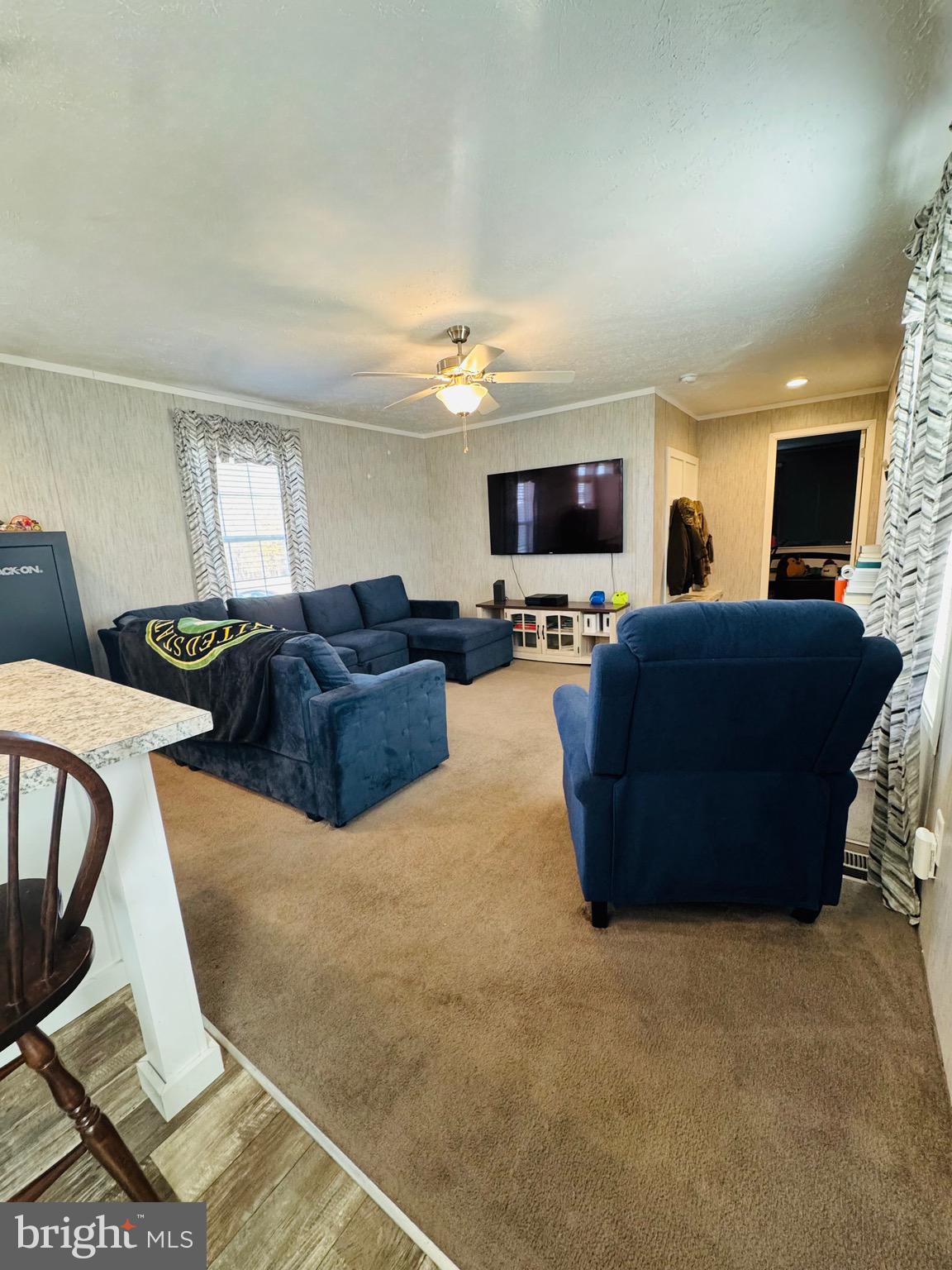 720 Mountain Road Pine Grove, PA 17963 - Photo 31 of 35 a living room with furniture and a flat screen tv