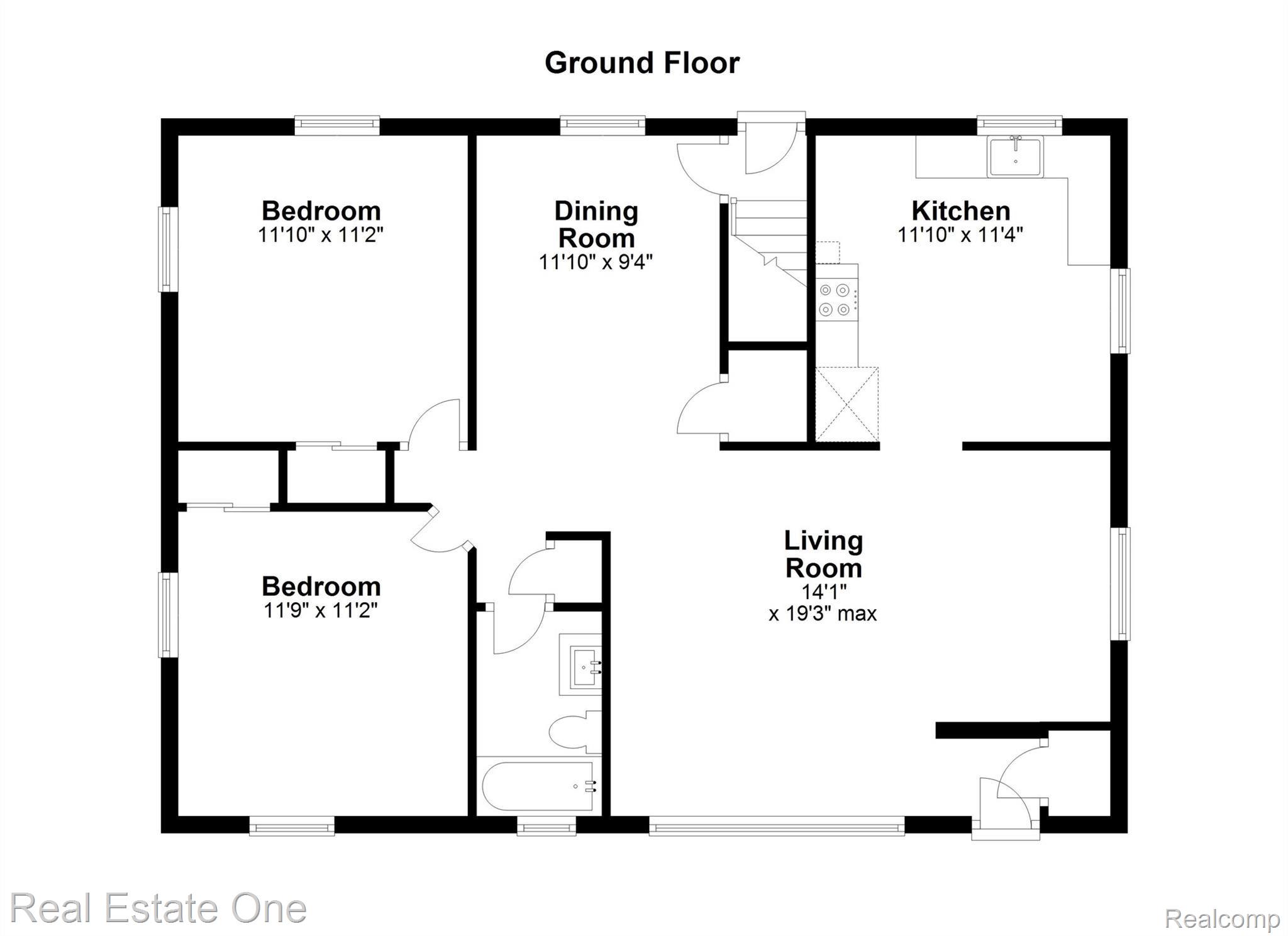 9856 Merriman Road Livonia, MI 48150 - Photo 25 of 25 9856 merriman road, Livonia MI - Floor 1.jpg