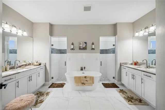 a bedroom with a bed and a cabinets