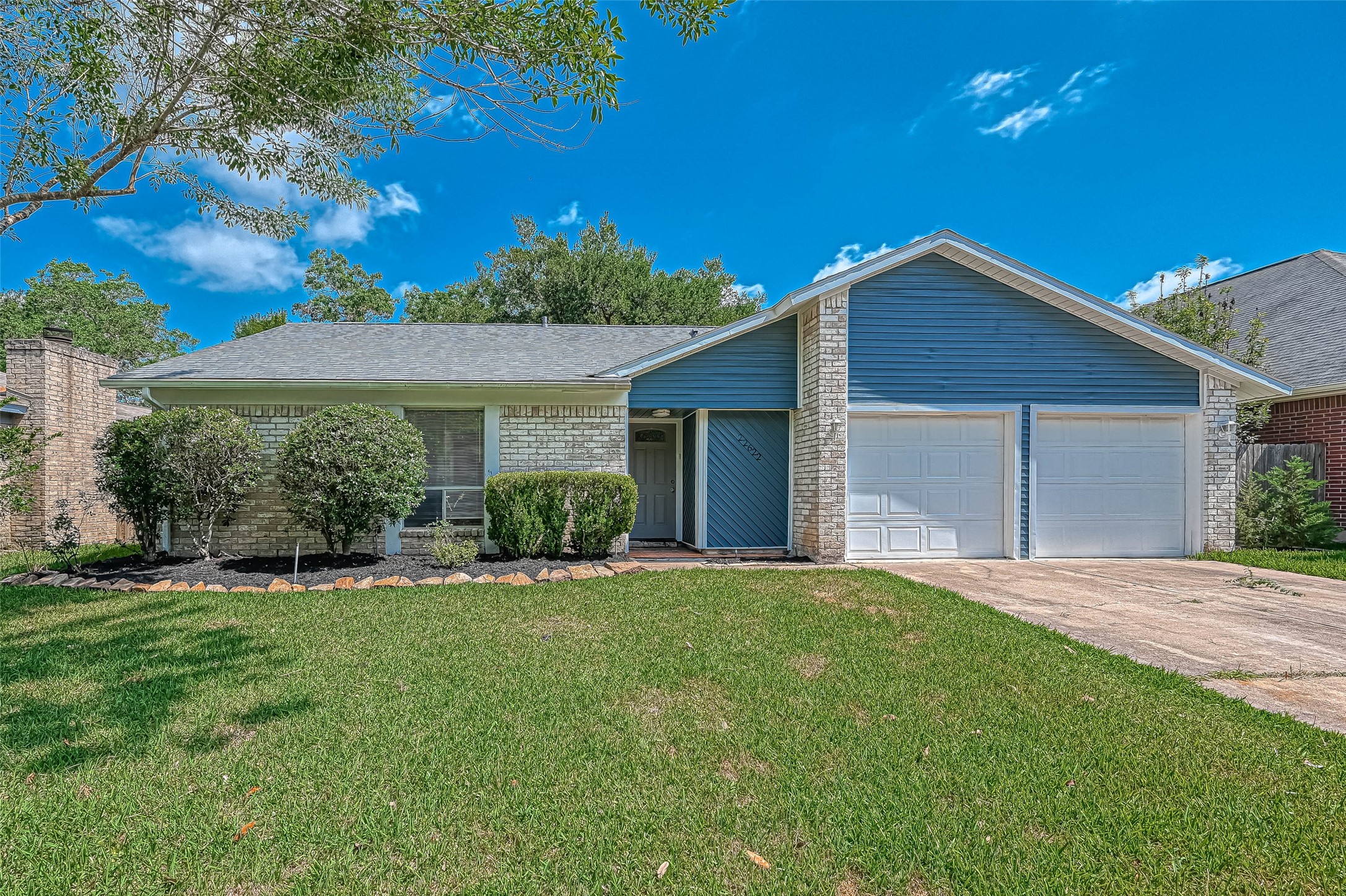 22622 John Rolfe Lane Katy, TX 77449 - Photo 3 of 21 a front view of a house with a yard