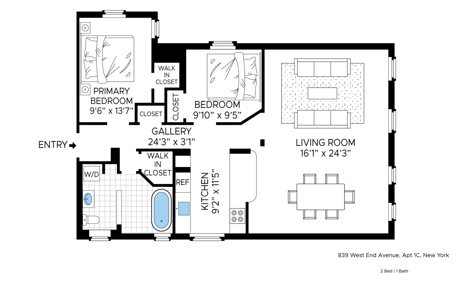 839 West End Avenue, Unit 1C Manhattan, NY 10025 - Photo 9 of 9