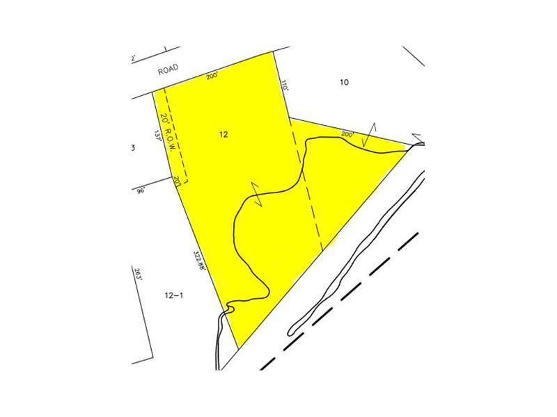 286 Hamilton Road Waterboro, ME 04087 - Photo 20 of 20 Plat Map. tax map of the lot. (#12)