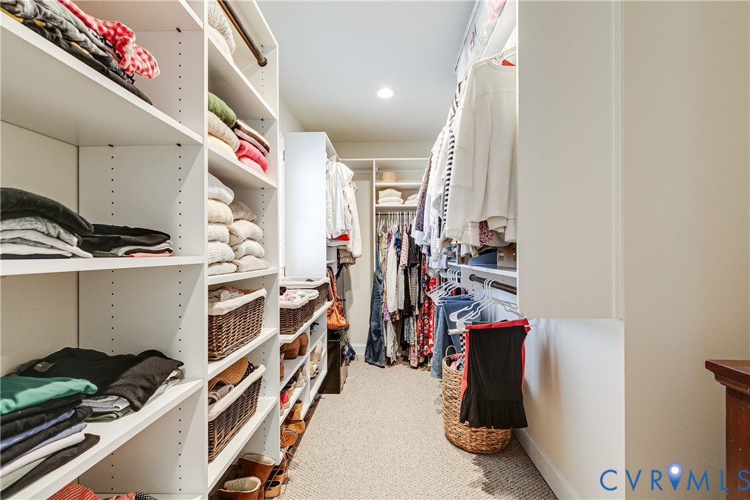 10451 Cherokee Road Richmond, VA 23235 - Photo 23 of 36 Large primary walk-in closet