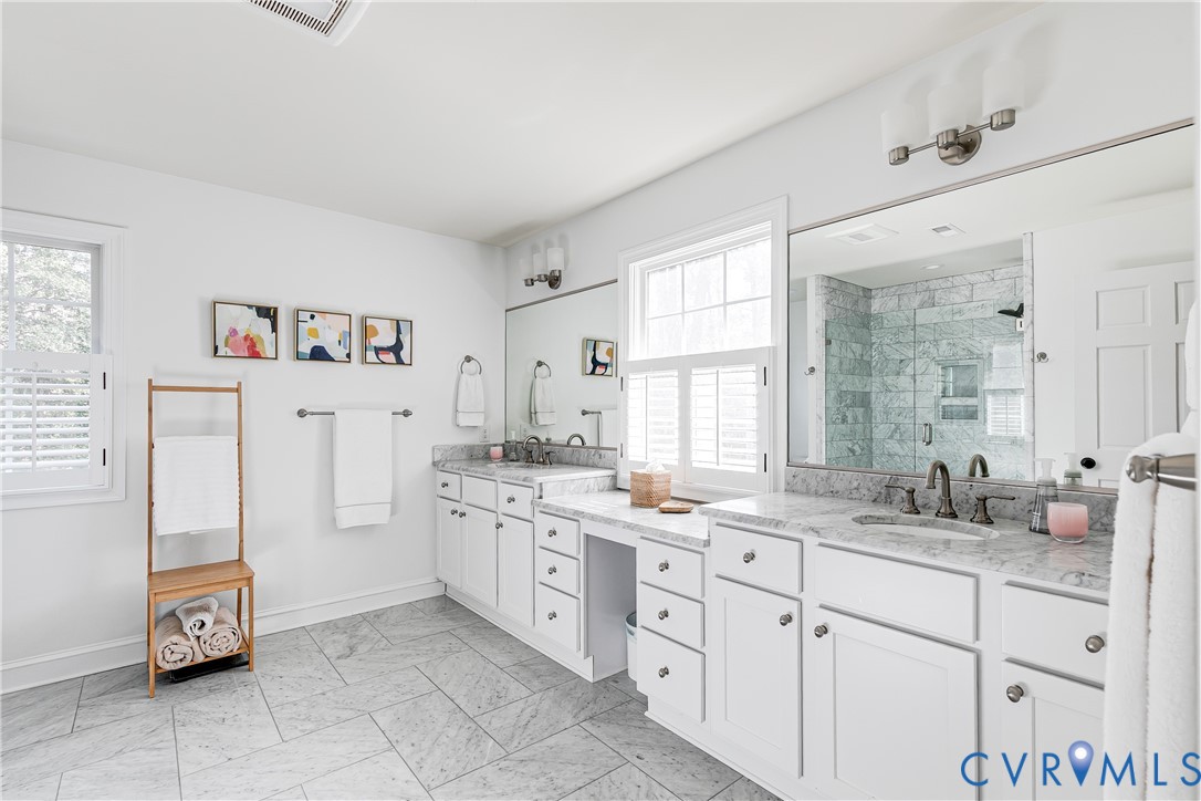10451 Cherokee Road Richmond, VA 23235 - Photo 24 of 36 Renovated spa like primary bath
