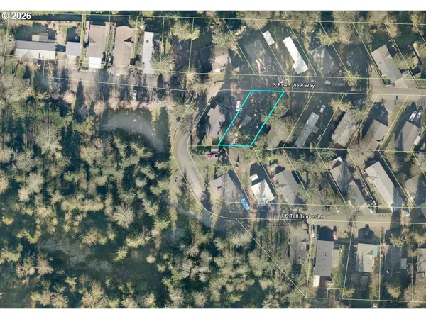 a view of an aerial view of a house