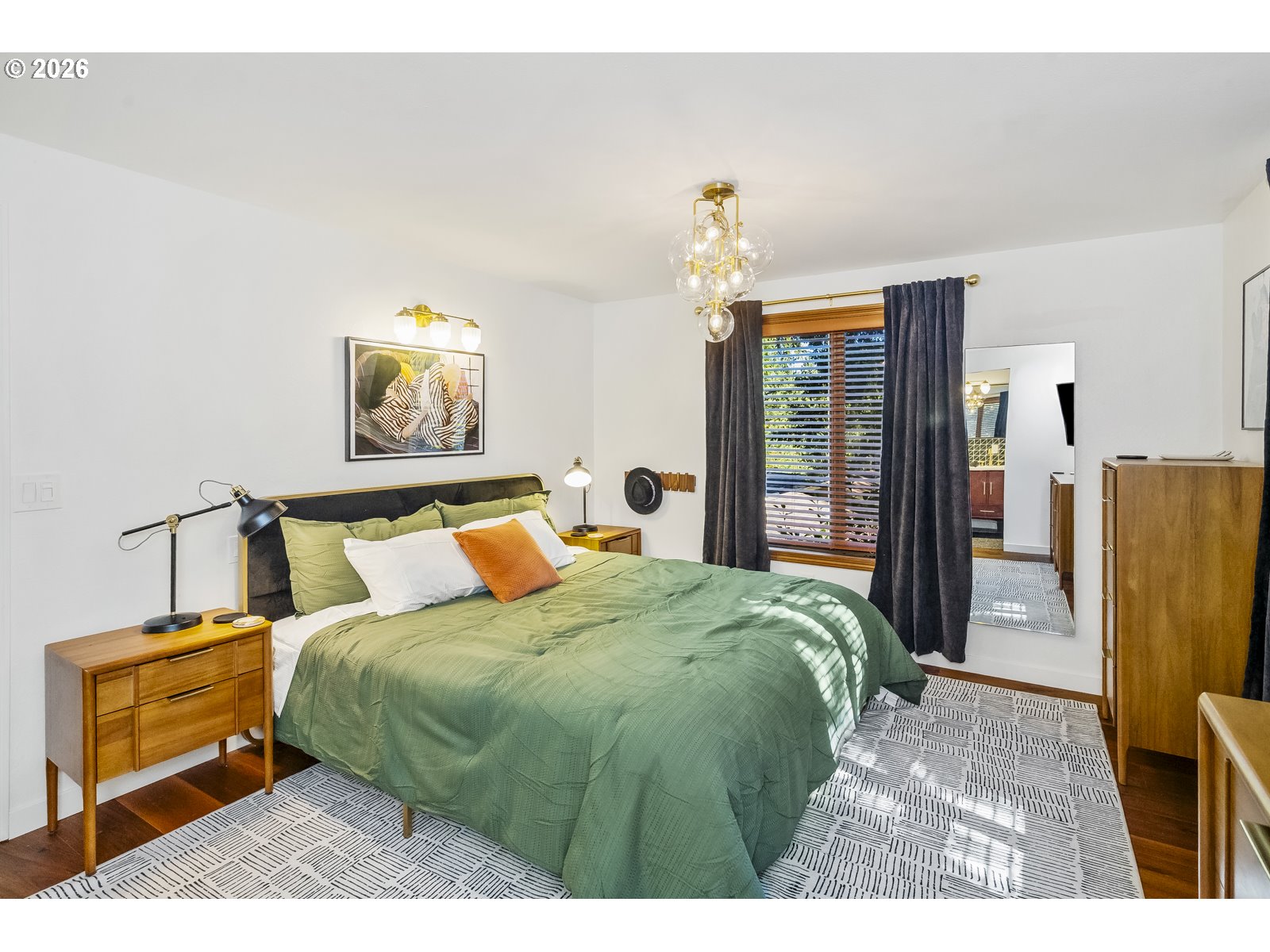 875 Southeast 25th Street Gresham, OR 97080 - Photo 33 of 48 a bedroom with a bed and a window