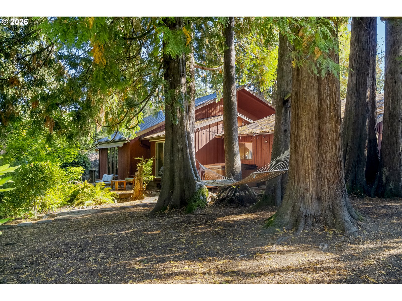 875 Southeast 25th Street Gresham, OR 97080 - Photo 43 of 48 a backyard of a house with barbeque oven