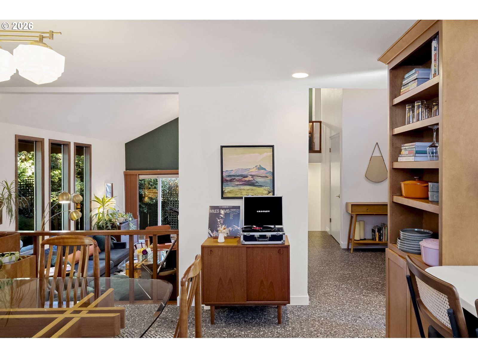 875 Southeast 25th Street Gresham, OR 97080 - Photo 10 of 48 a living room with furniture and a flat screen tv