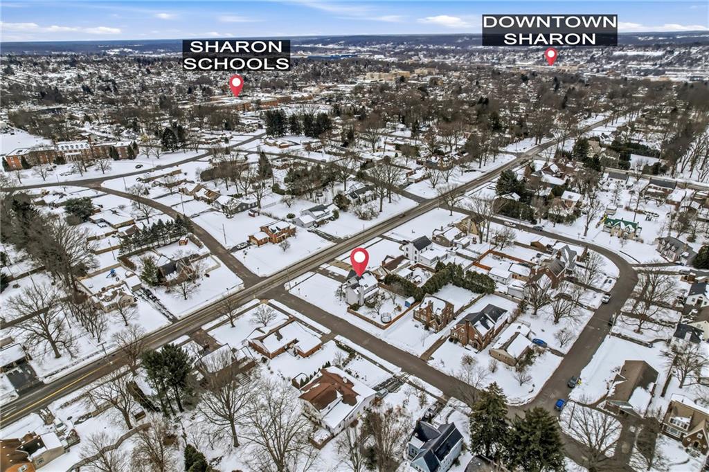 1359 Highland Road Sharon, PA 16146 - Photo 30 of 32 an aerial view of a city