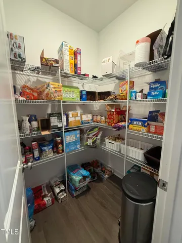 a room with storage and utility