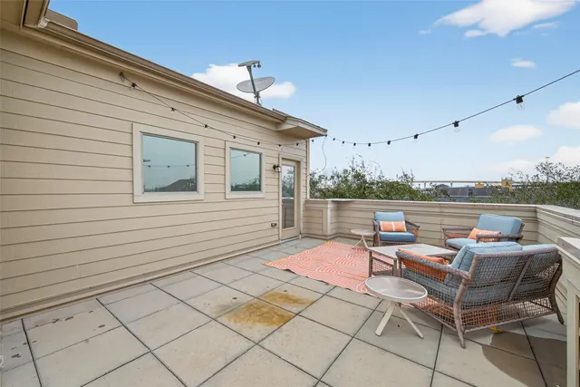 a outdoor space with patio