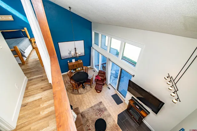 a view of living room washer and dryer