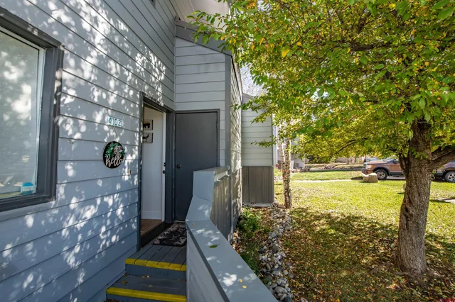 a view of swimming pool with a patio