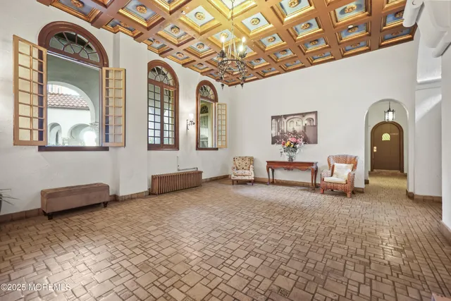 view of a balcony with an outdoor space
