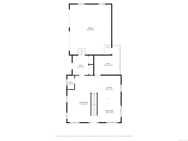 a picture of a floor plan