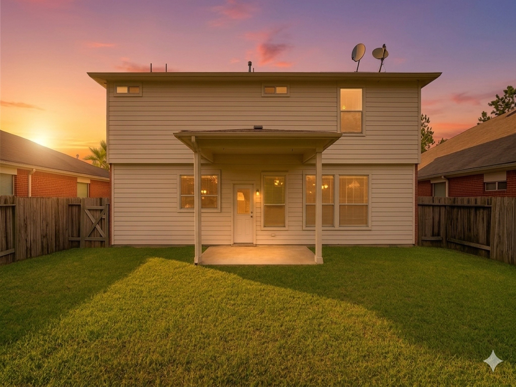 24223 Pinecreek Point Spring, TX 77373 - Photo 3 of 9 a front view of a house with a yard