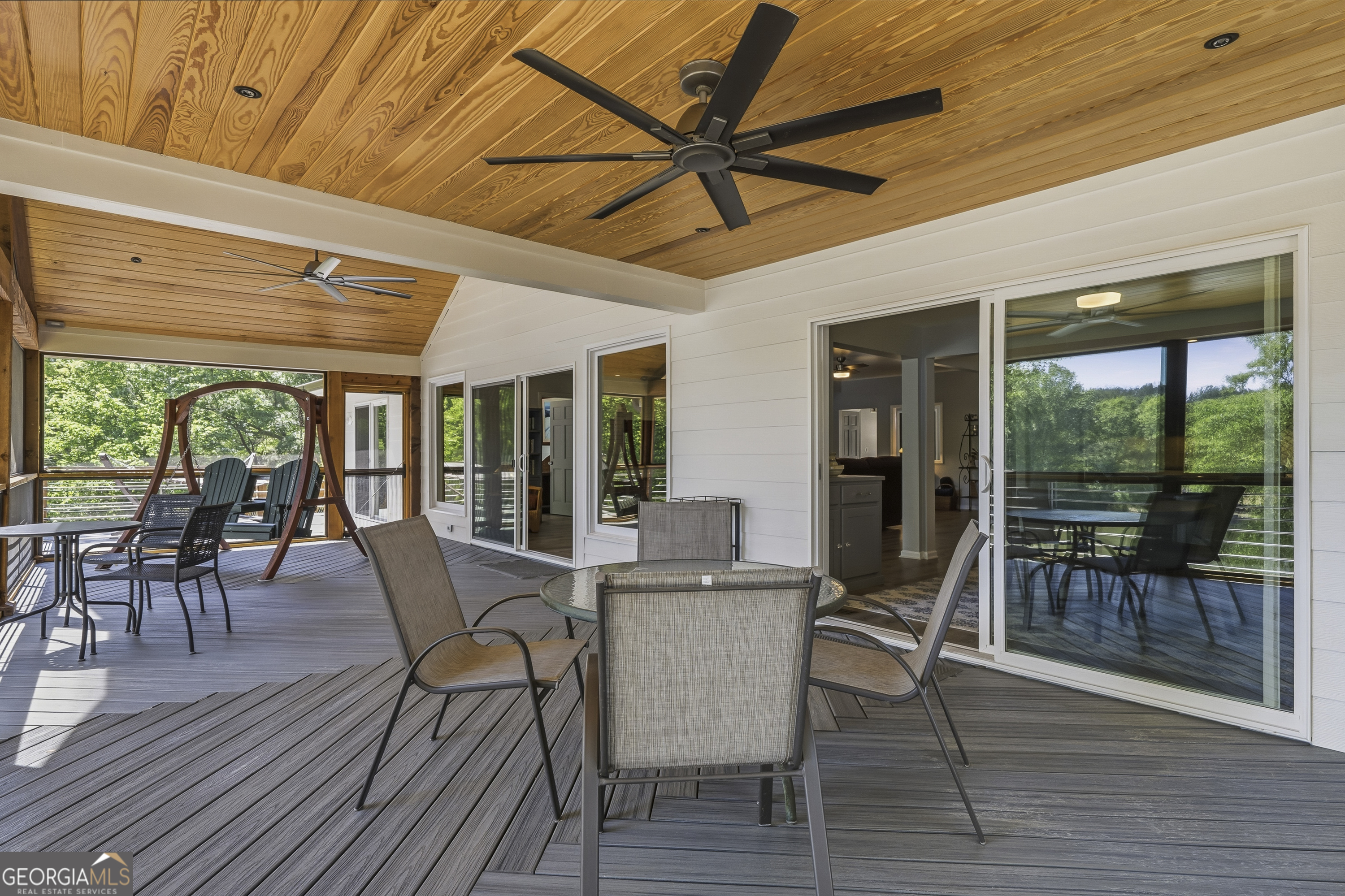118 Hickory Point Buckhead, GA 30625 - Photo 44 of 69 a view of a dining room with furniture window and wooden floor