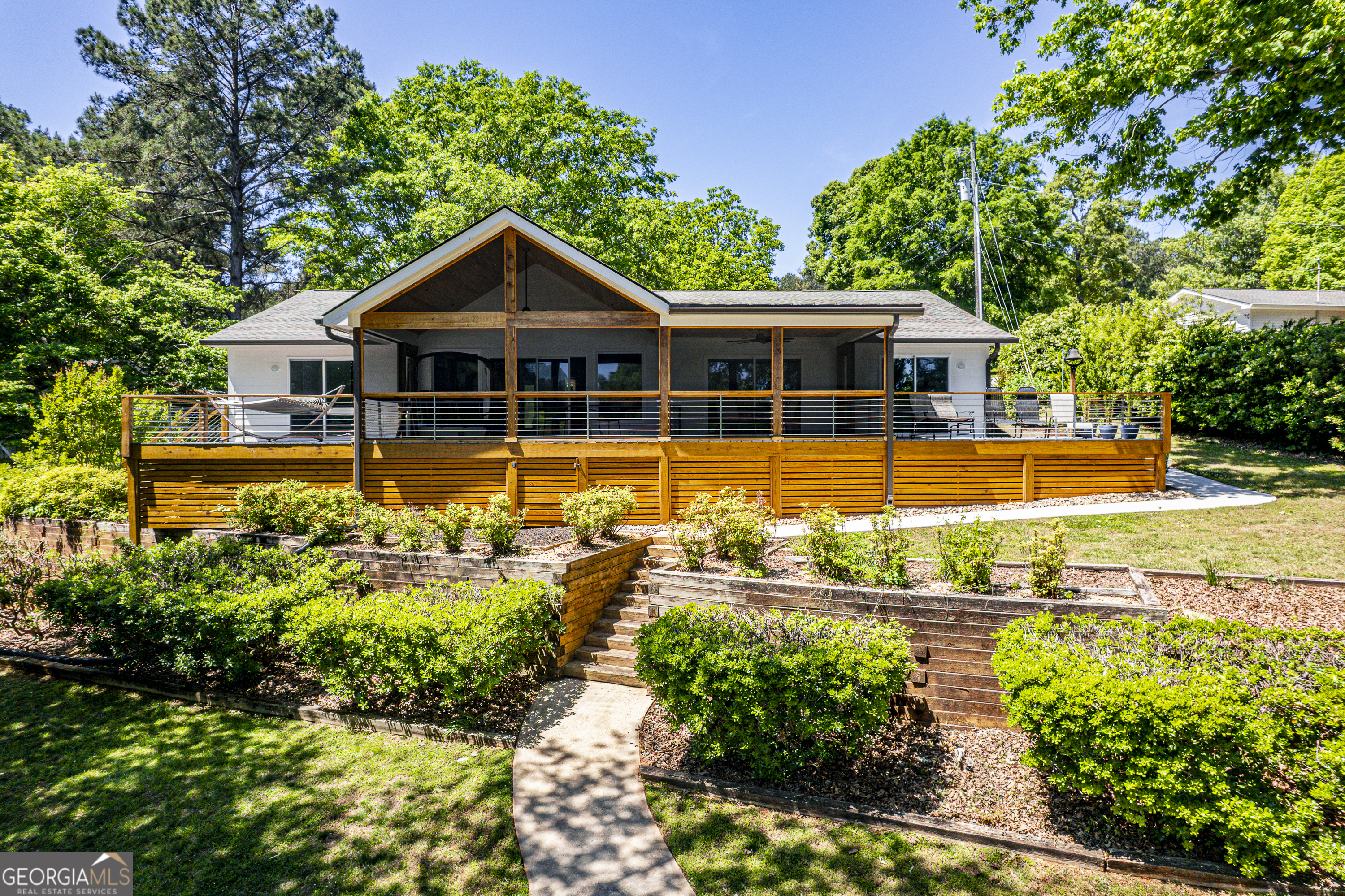 118 Hickory Point Buckhead, GA 30625 - Photo 47 of 69 a view of a house with yard and sitting area