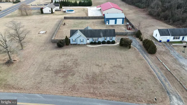 a view of a house with a outdoor space