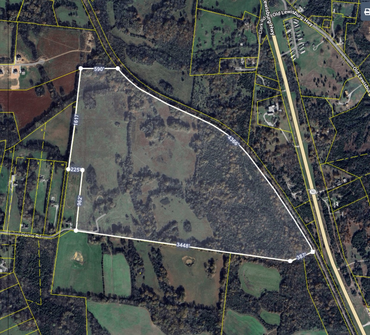 1201 Harris Road Columbia, TN 38401 - Photo 2 of 9 an aerial view of a house