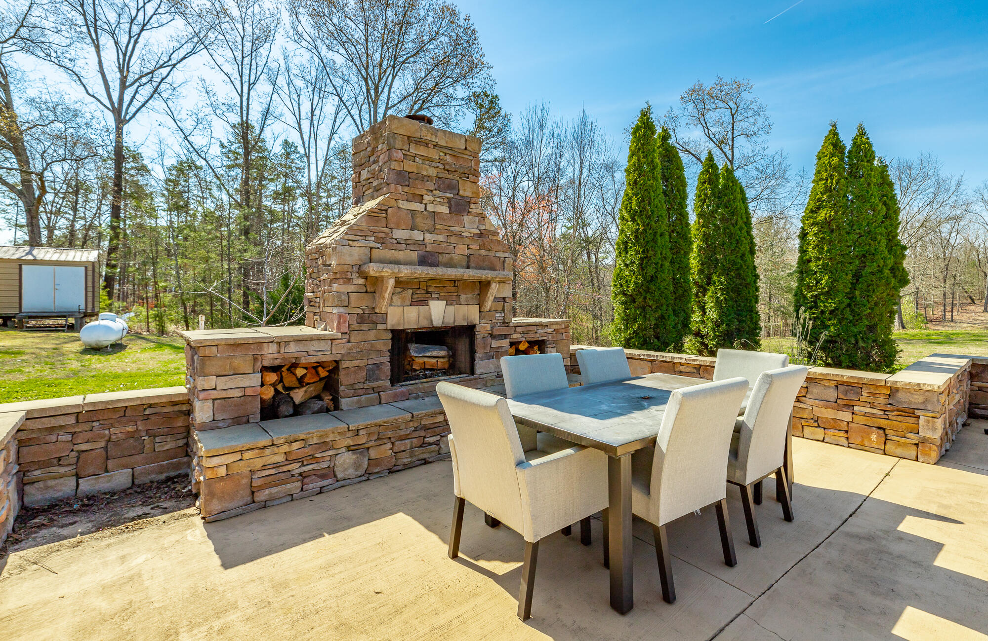 4856 Highway 95 Rock Spring, GA 30739 - Photo 16 of 63 Outdoor Fireplace