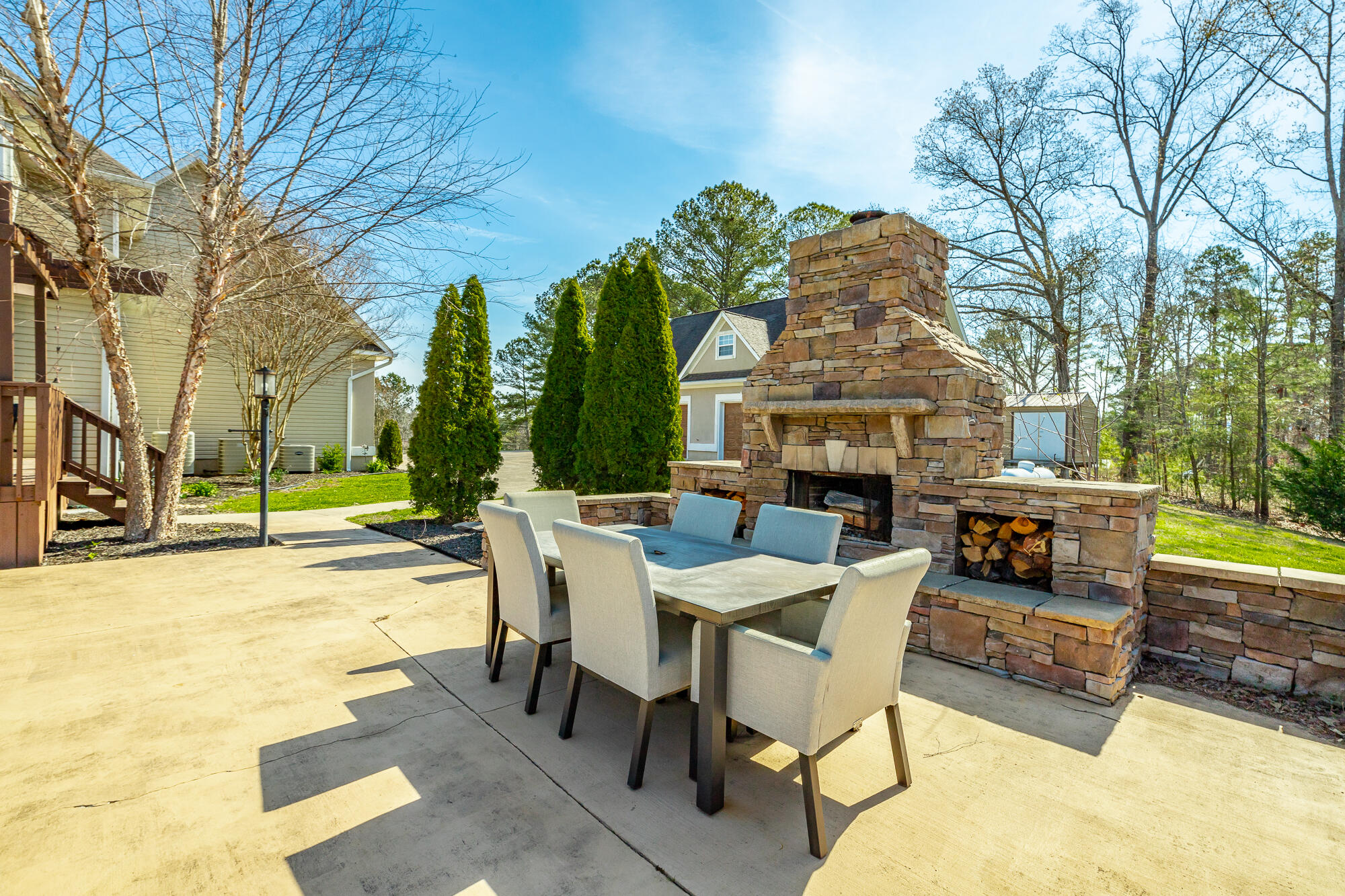 4856 Highway 95 Rock Spring, GA 30739 - Photo 17 of 63 Outdoor Fireplace