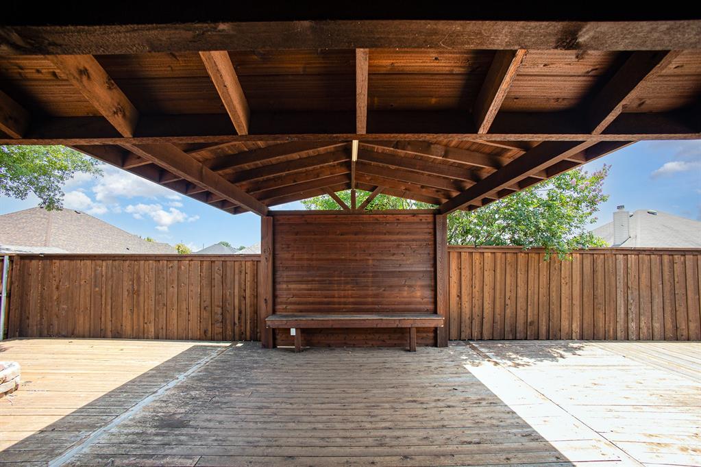 103 Hay Meadow Drive Crandall, TX 75114 - Photo 6 of 10 a backyard of a house with barbeque oven