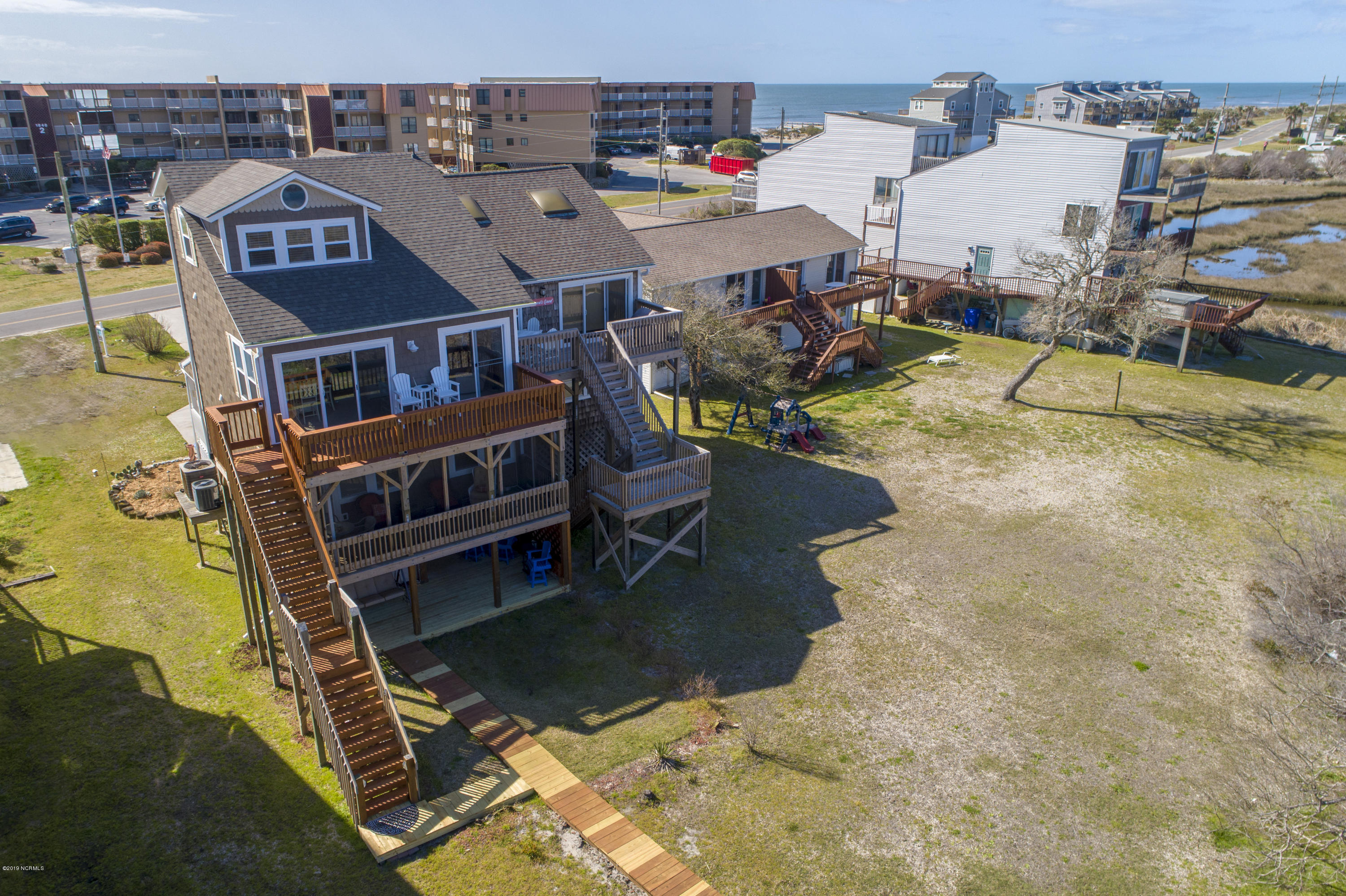 1847 New River Inlet Road North Topsail Beach, NC 28460 - Photo 40 of 42 1847 New River Inlet Road - Aerials - 11