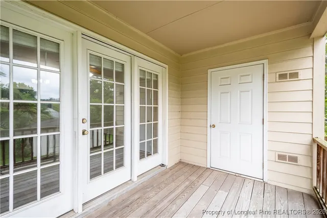 a view of a house with a window